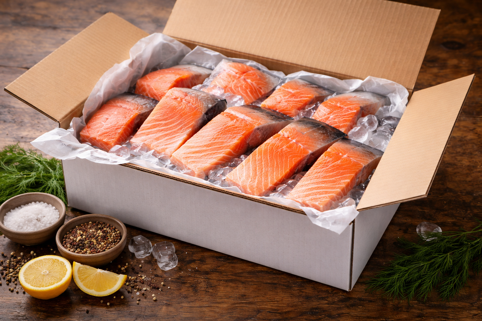 8-filet box (40 lbs)